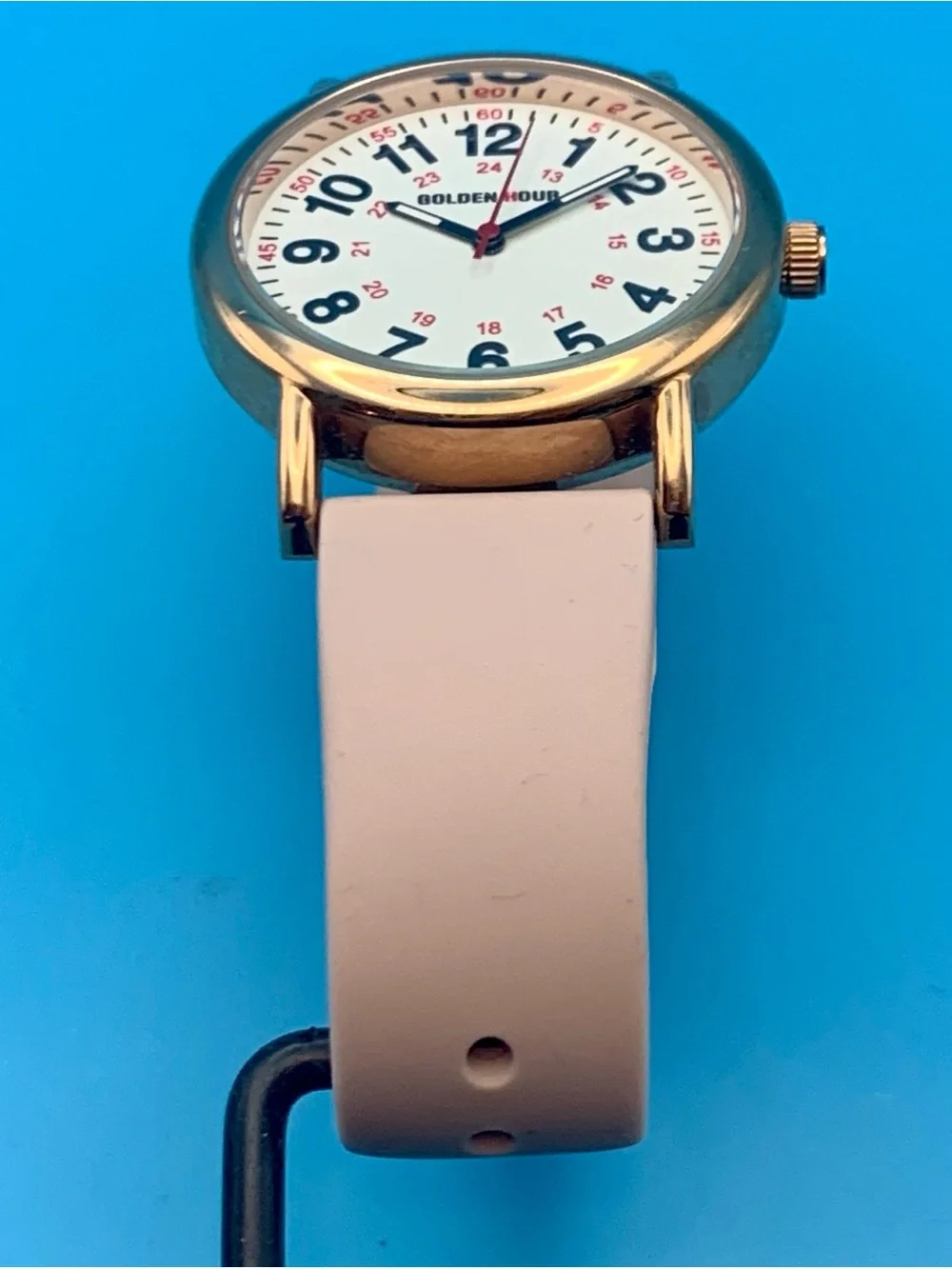 GOLDEN HOUR Unisex Men’s Women’s Nurse Doctor Field Wristwatch Works New Battery
